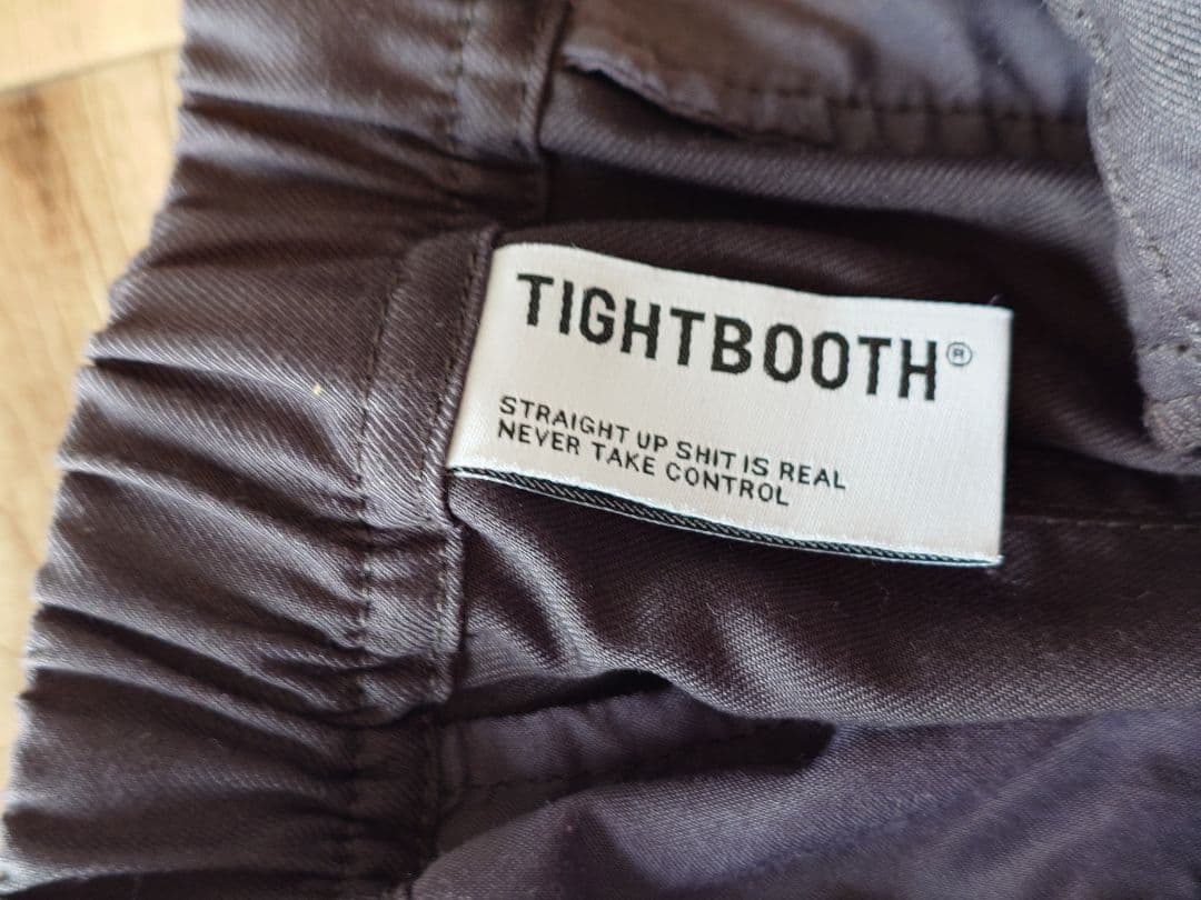 パンツ THIGHT BOOTH BAGGY SLACKS Charcoal