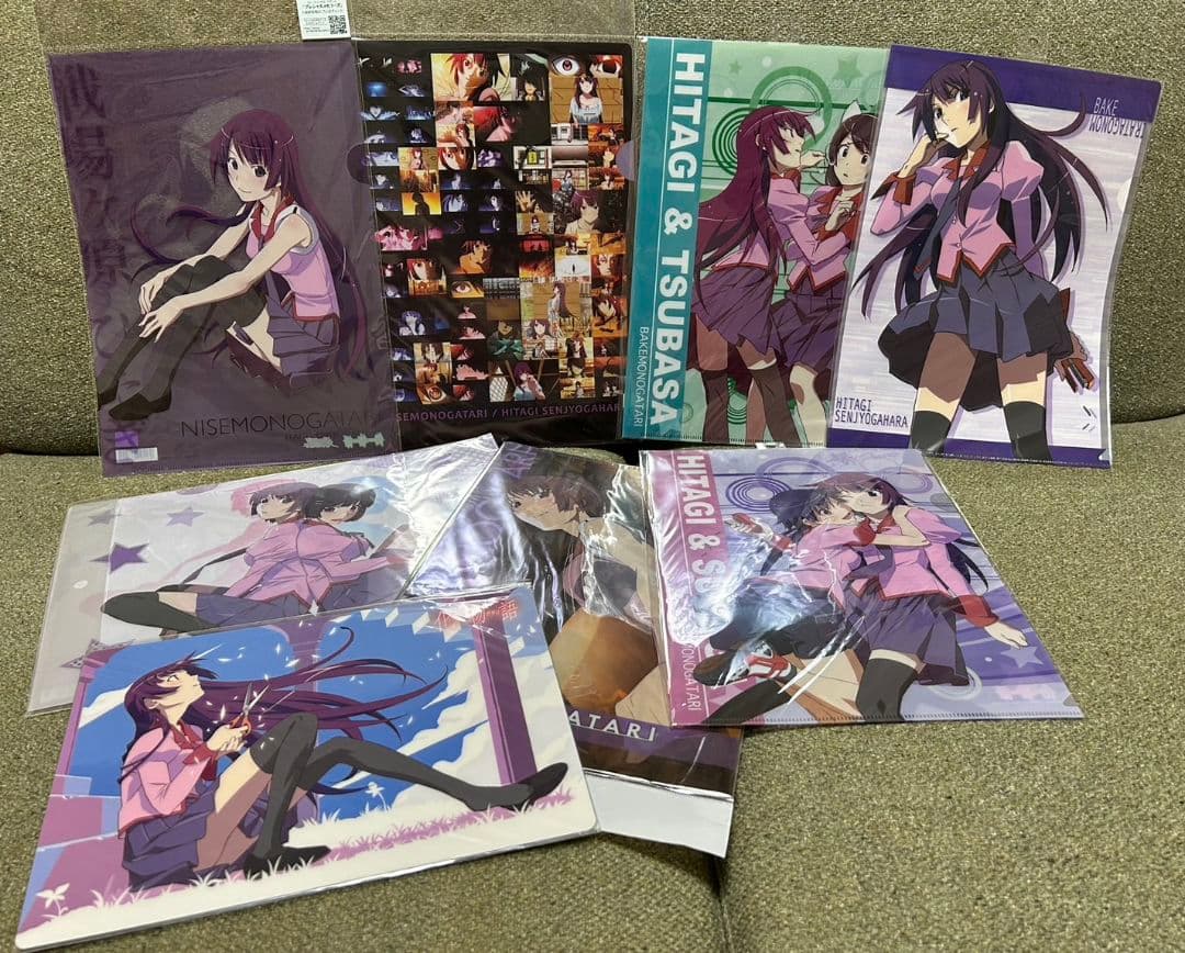 【美品】物語シリーズDVD&Blu-ray全41巻収納BOX付ファイルティッシュ