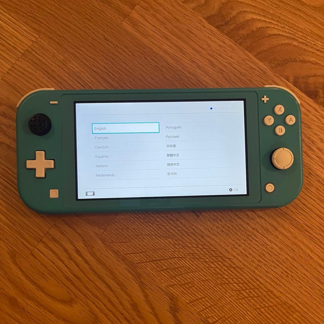 動作確認済！Nintendo Switch ライト 本体 ターコイズ