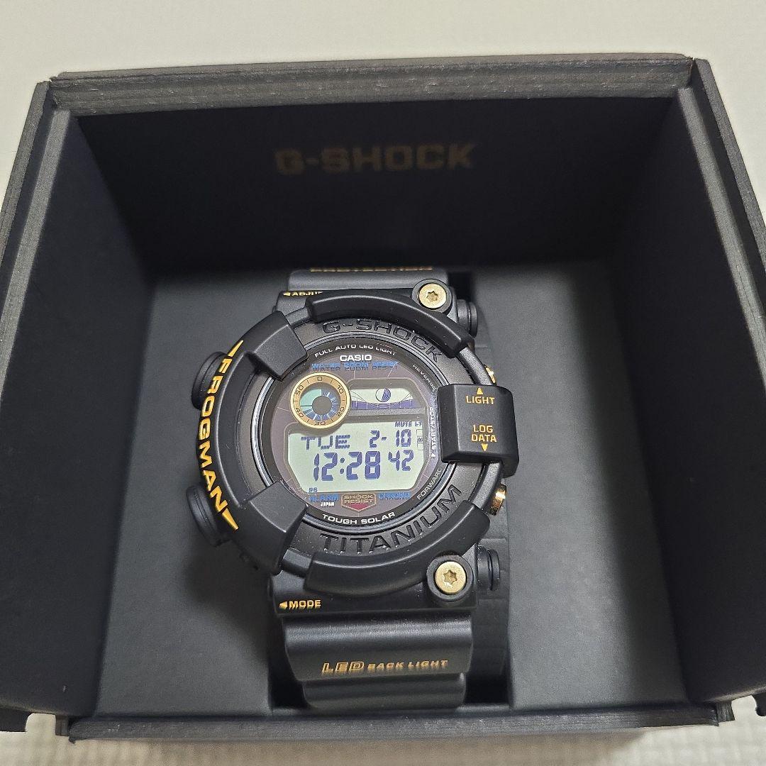 G-SHOCK FROGMAN30周年記念 GW-8230B-9AJR 黒金復刻