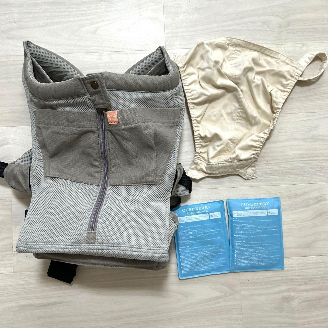 CUSEBERRY NICO キューズベリー ニコ　オールメッシュグレー