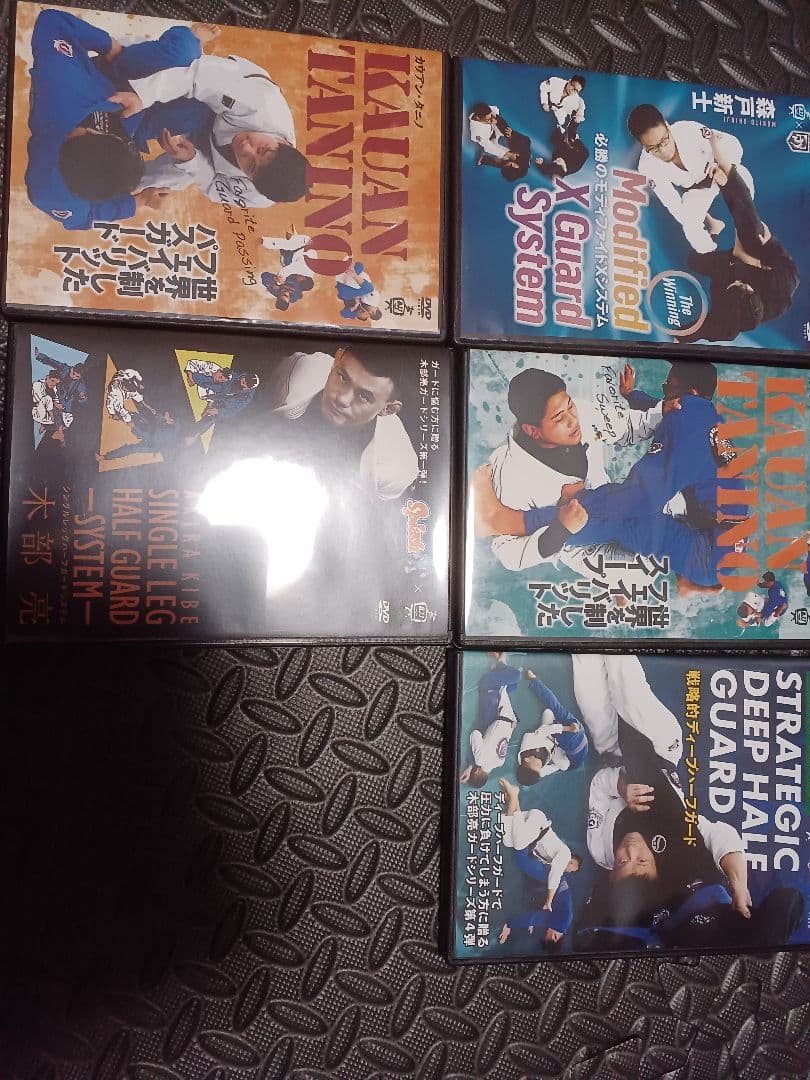 ブラジリアン柔術　教則DVD5枚