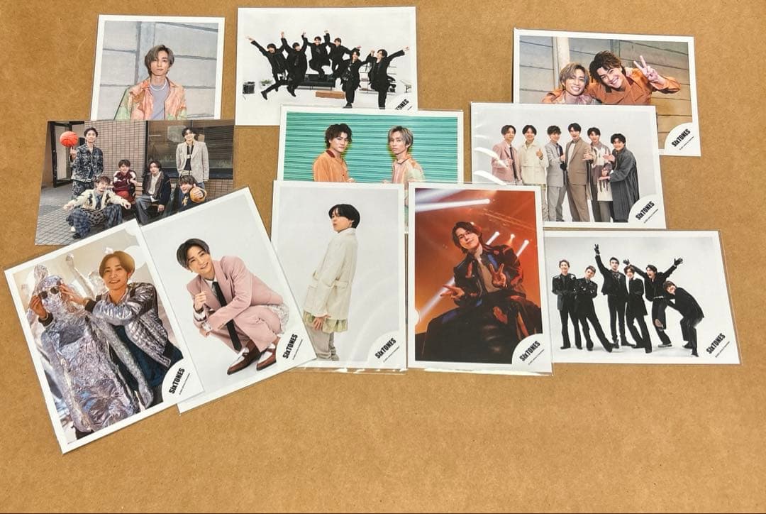 SixTONES ライブ　Blu-ray 5枚セット　写真付き