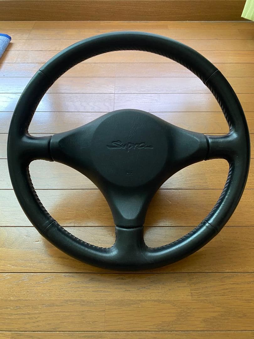 80スープラ　純正ステアリングホイール　ワイスピ　ポールウォーカー　希少