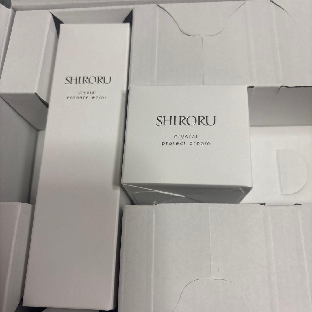 SHIRORU クリスタルエッセンスウォーター＆プロテクトクリームセット
