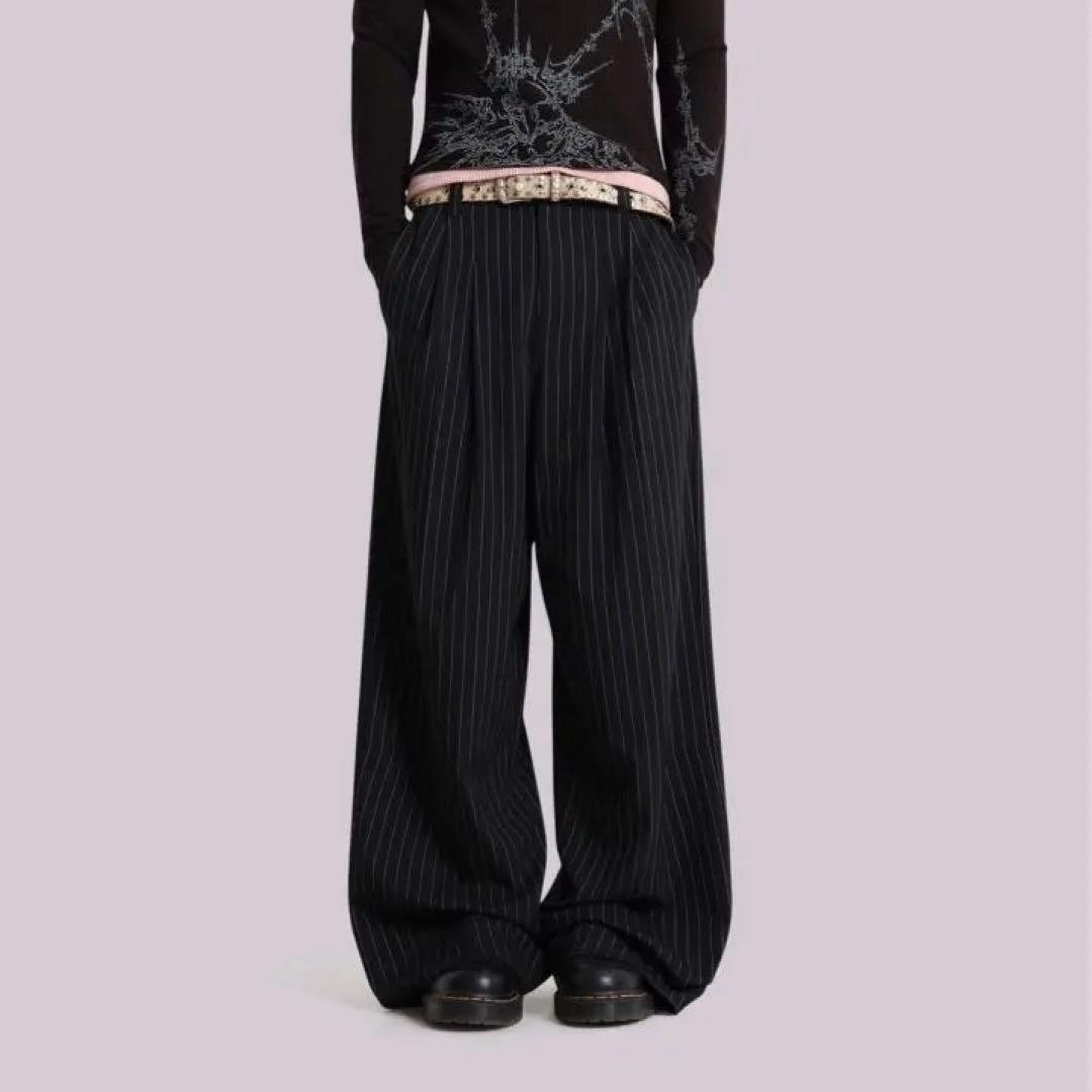 Jaded London ストライプスラックス 28