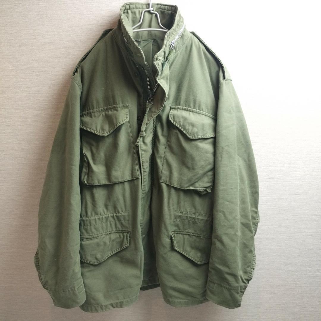 2nd 米軍 実物 M65 Military field JKT アルミジップ