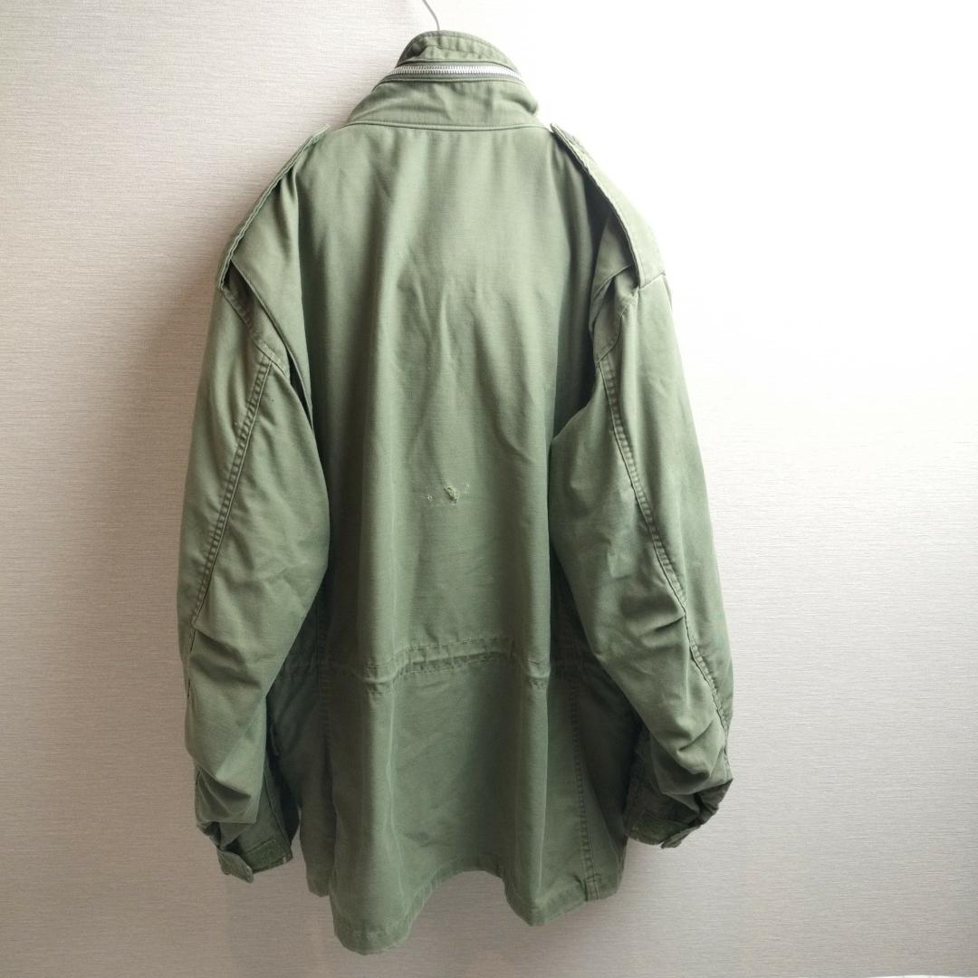 2nd 米軍 実物 M65 Military field JKT アルミジップ