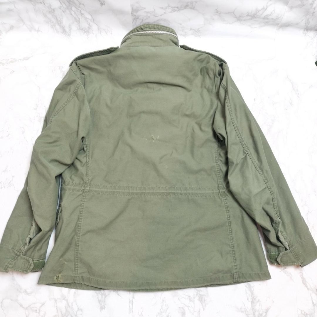 2nd 米軍 実物 M65 Military field JKT アルミジップ
