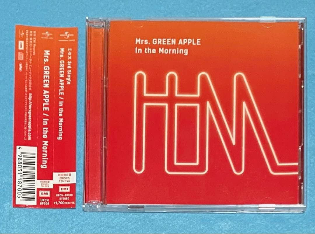正規品 Mrs.GREEN APPLE In the Morning 初回盤