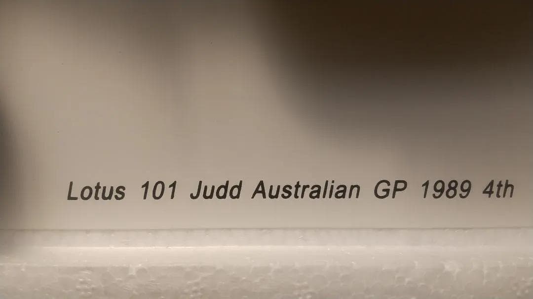 スパーク製　1/18 ロータス・ジャッド101　【新品】