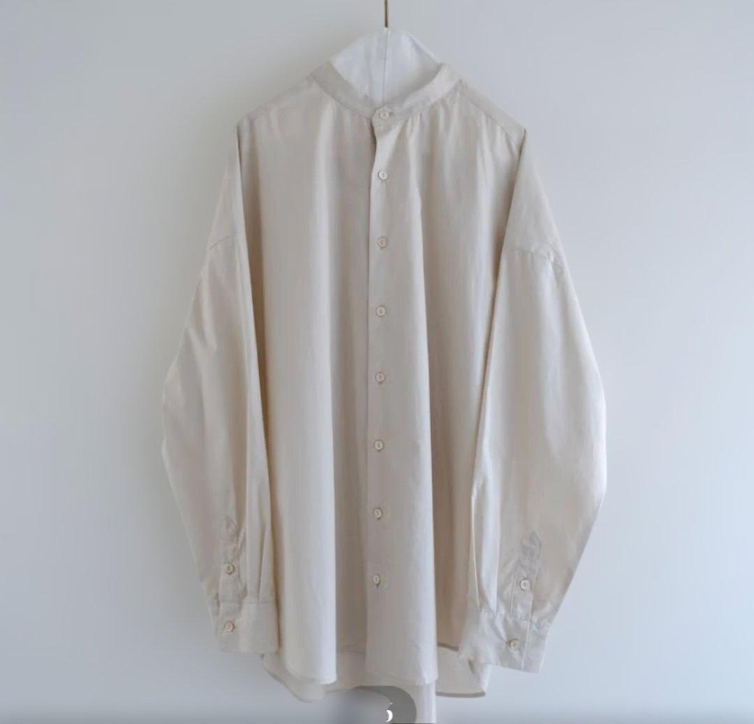 トップス Yoli | Band collar shirt - Beige size3