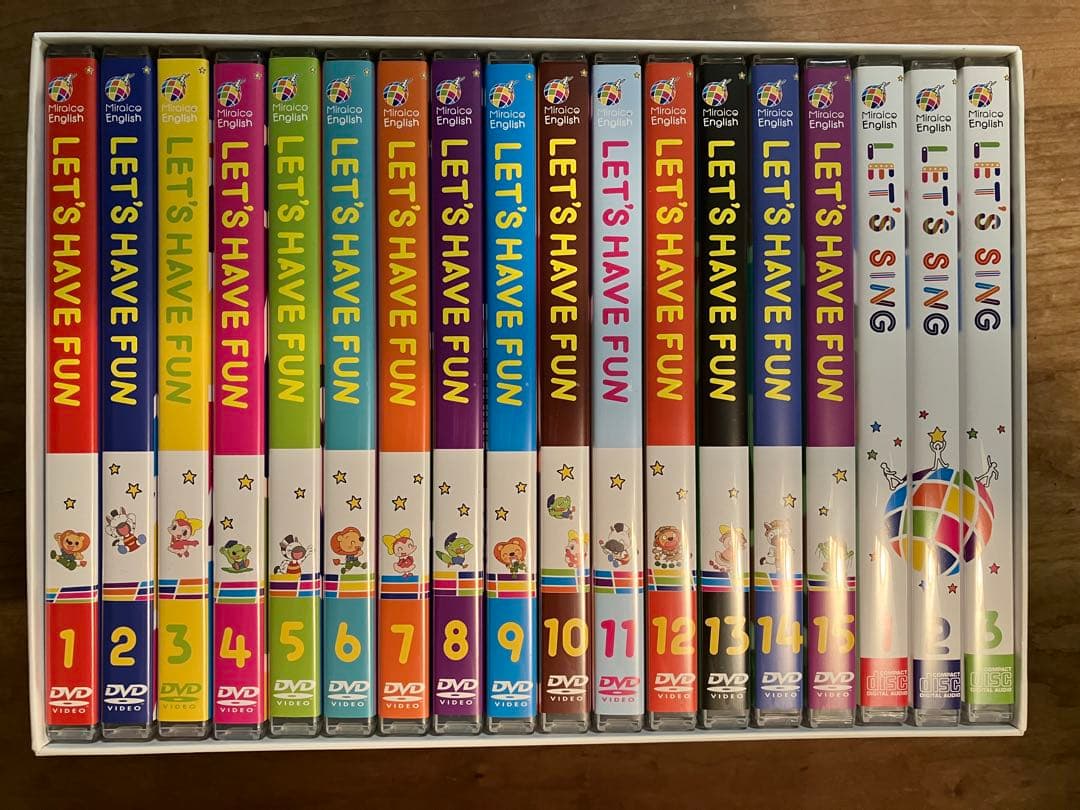 ミライコ イングリッシュ DVD BOX