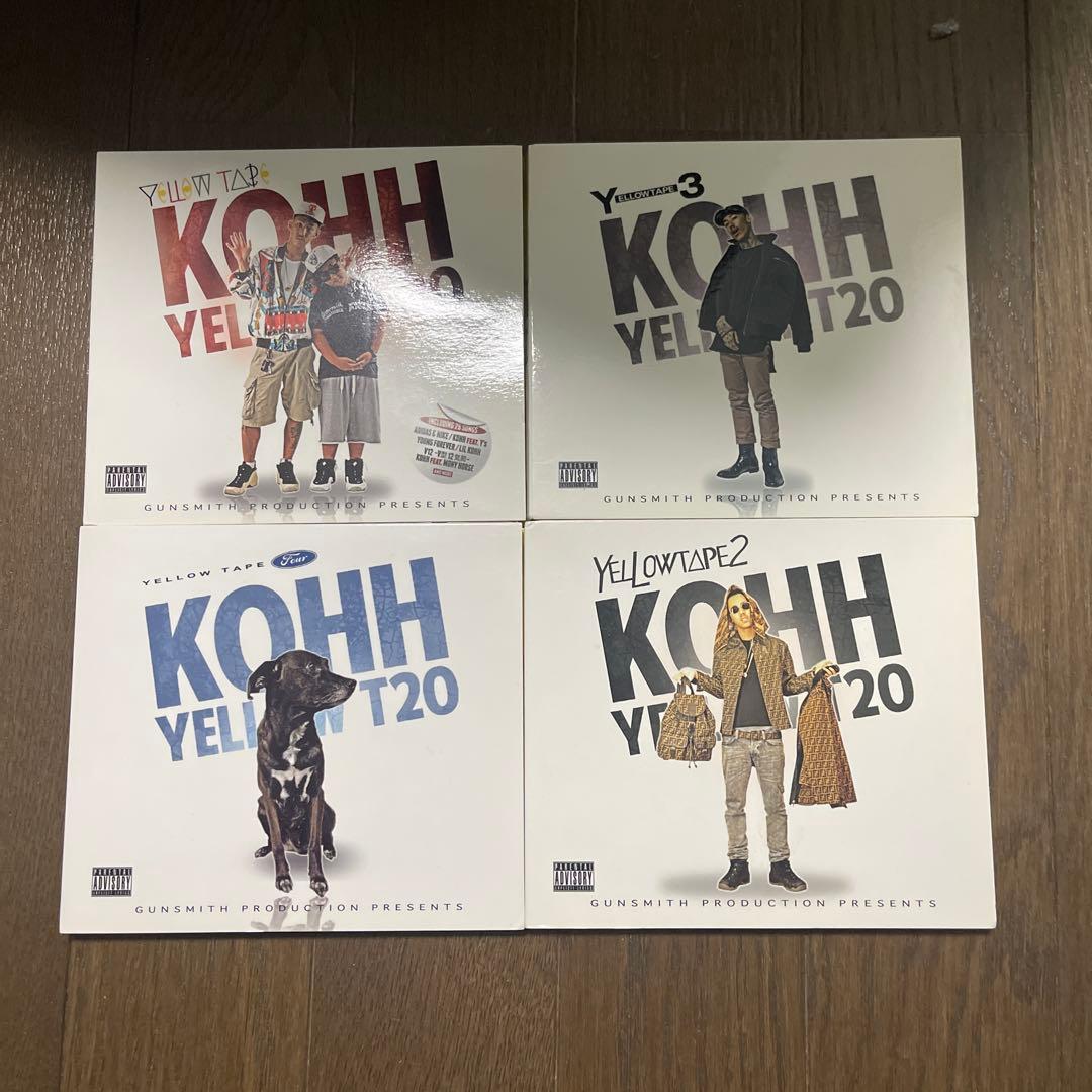 M*o様 kohh yellow tape T20 1〜4 hip-hop 千葉