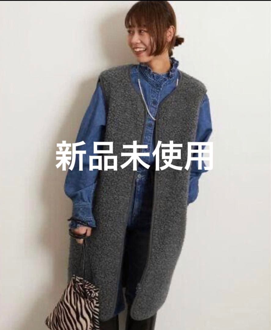 【新品未使用】COLD BREAKER ロングベスト グレー サイズ 23AW