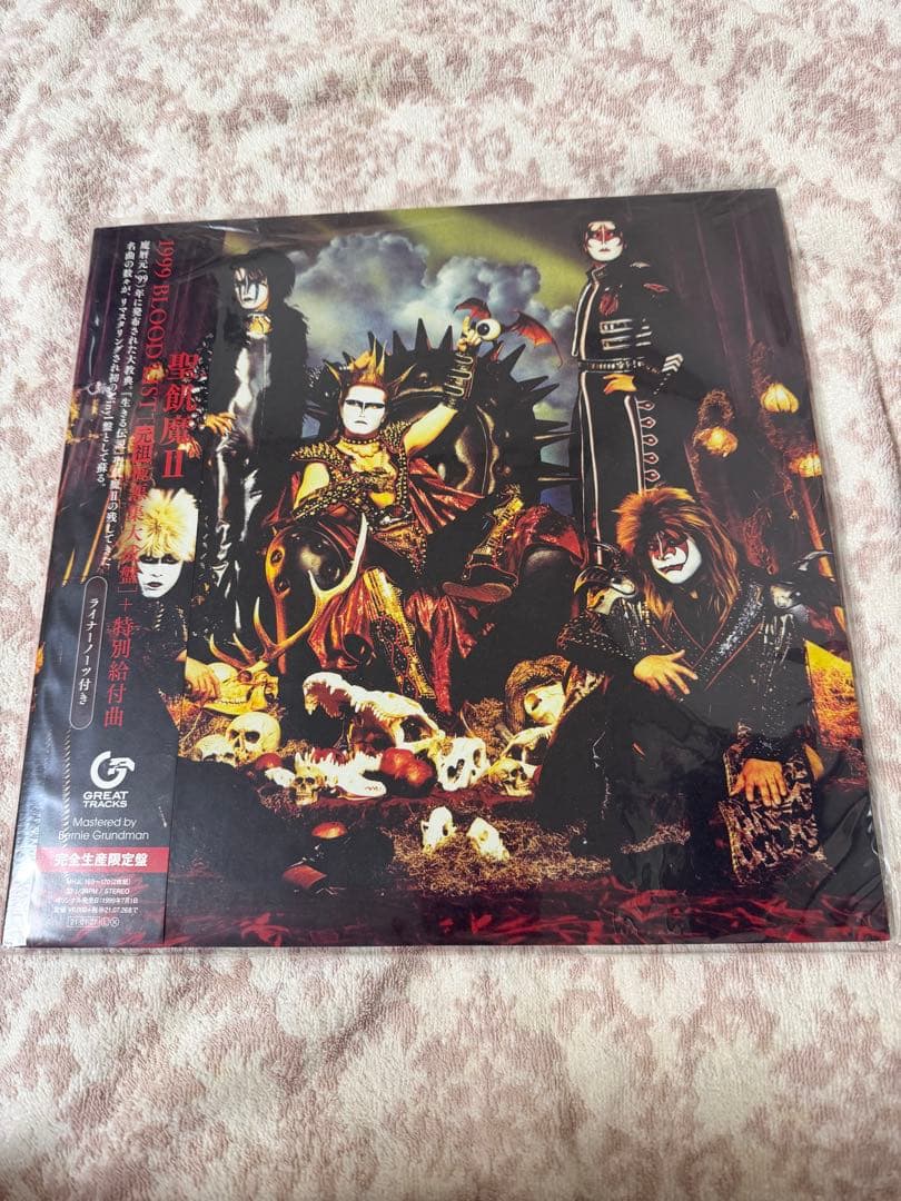 未使用レコード】聖飢魔II1999BLOODLIST元祖極悪集大成盤+特別給付曲