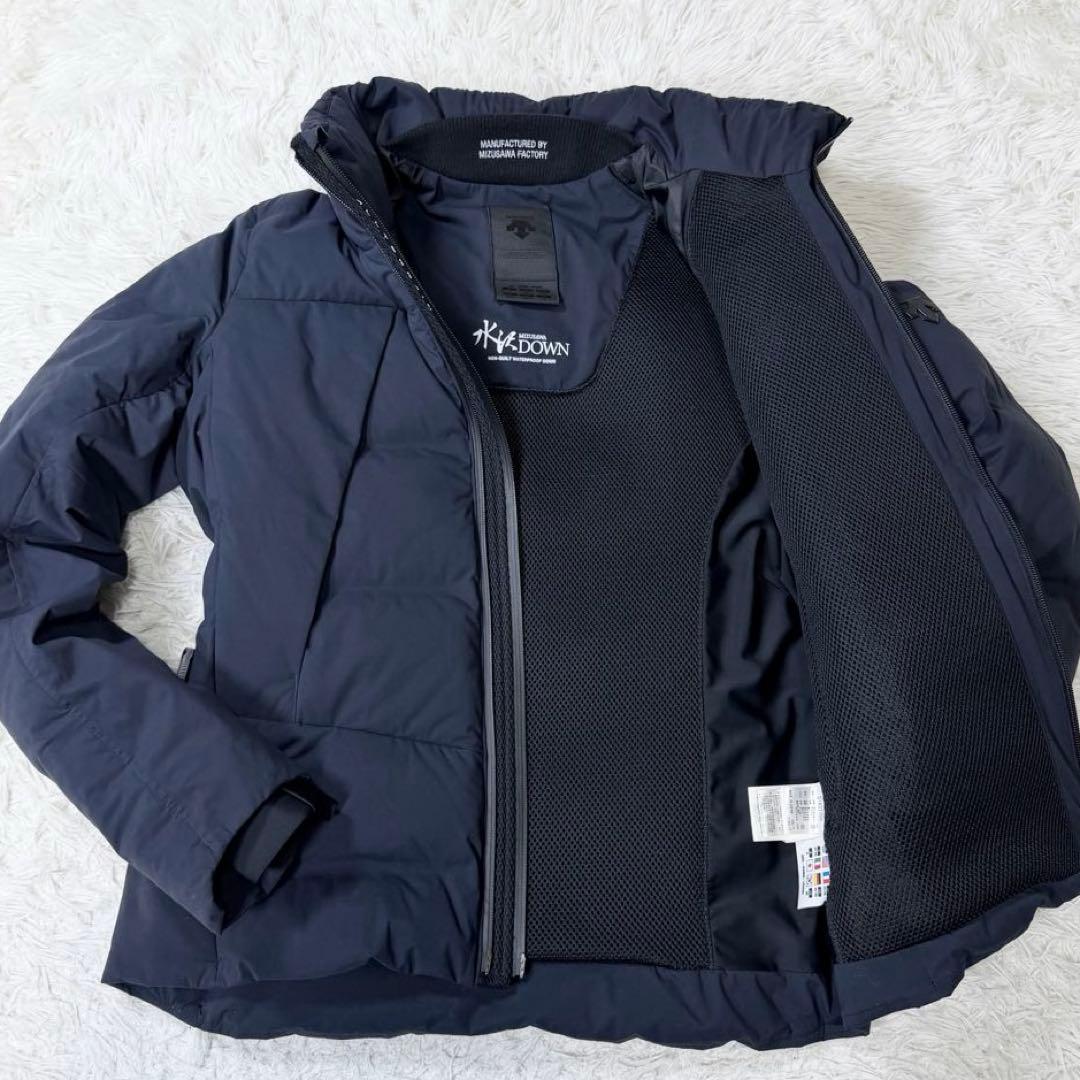 【美品】水沢ダウン　オルテライン　レジリエント　ジャケット　ネイビー　定価12万