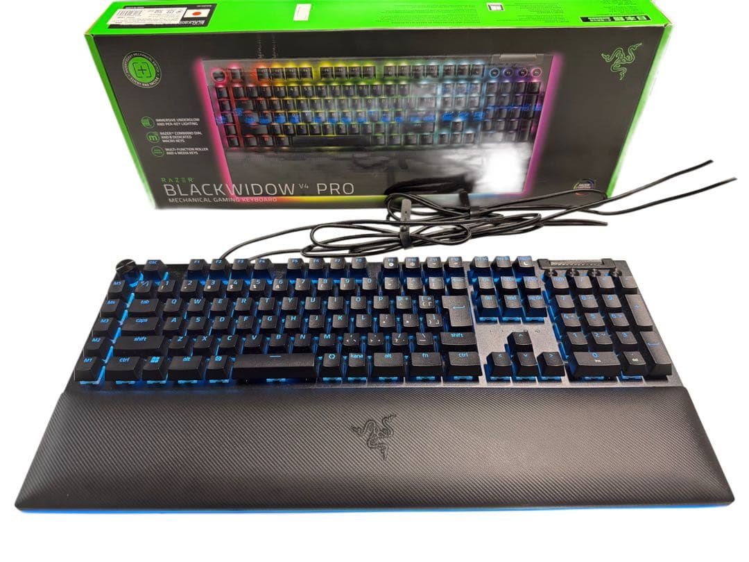レイザー RAZER BlackWidowV4ProJP GreenSwitch