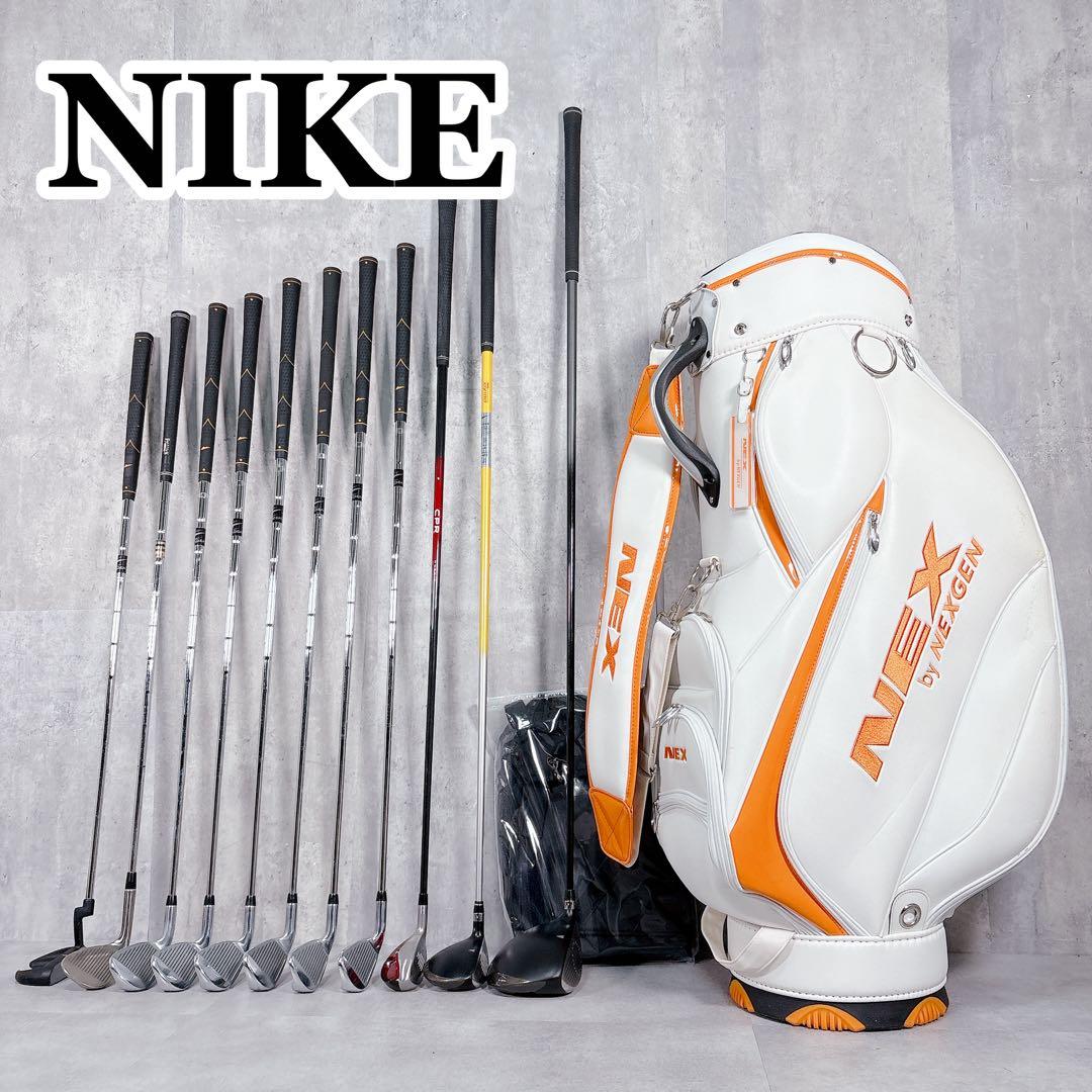 V929 ナイキ 他 ゴルフクラブ メンズ フルセット SQ Dymo オレンジ