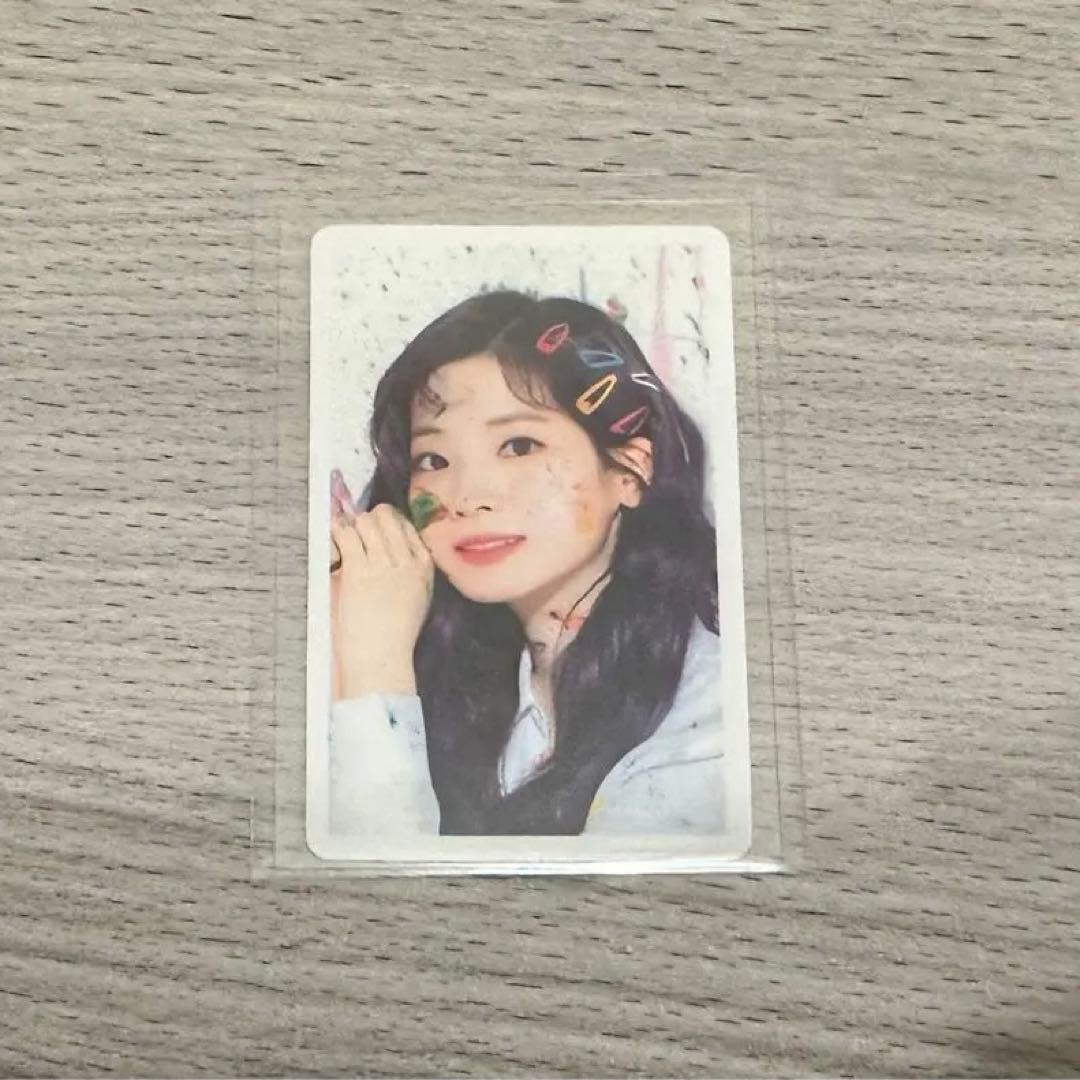 TWICEダヒョン Fanfareハイタッチトレカ