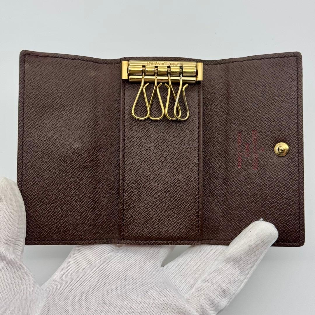 ✨美品✨ ヴィトン ダミエ ミュルティクレ4 4連 キーケース 正規品