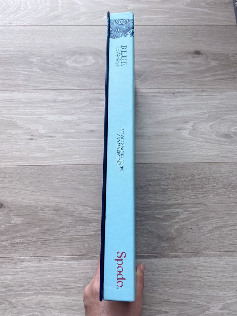 Spodeスポード ブルーイタリアン フォーク スプーンセット