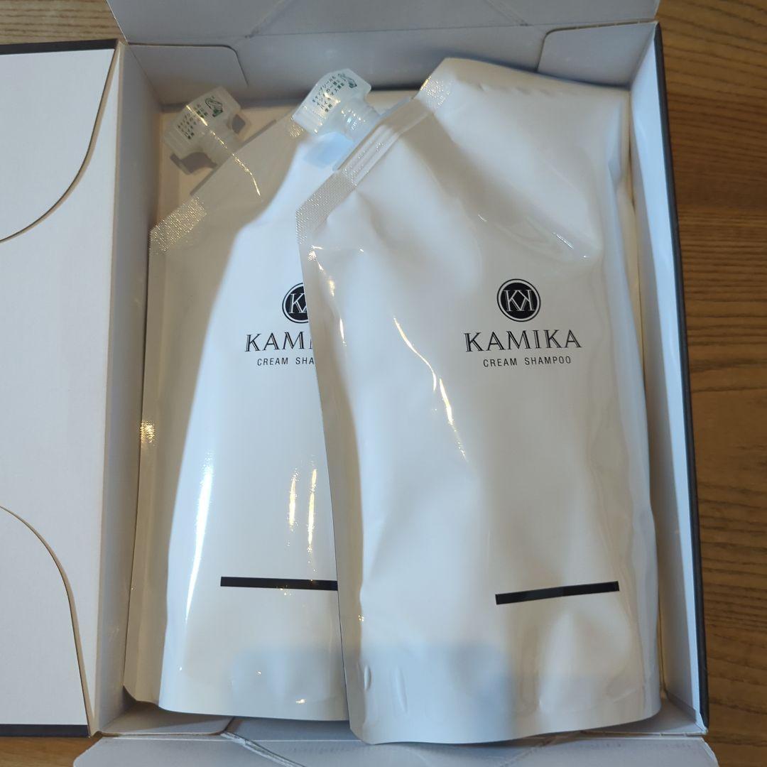 KAMIKA オールインワンクリームシャンプー 600g 2個セット