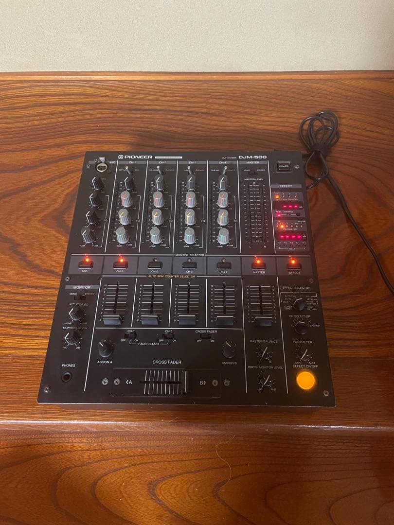 Pioneer DJM-500 4チャンネルDJミキサー