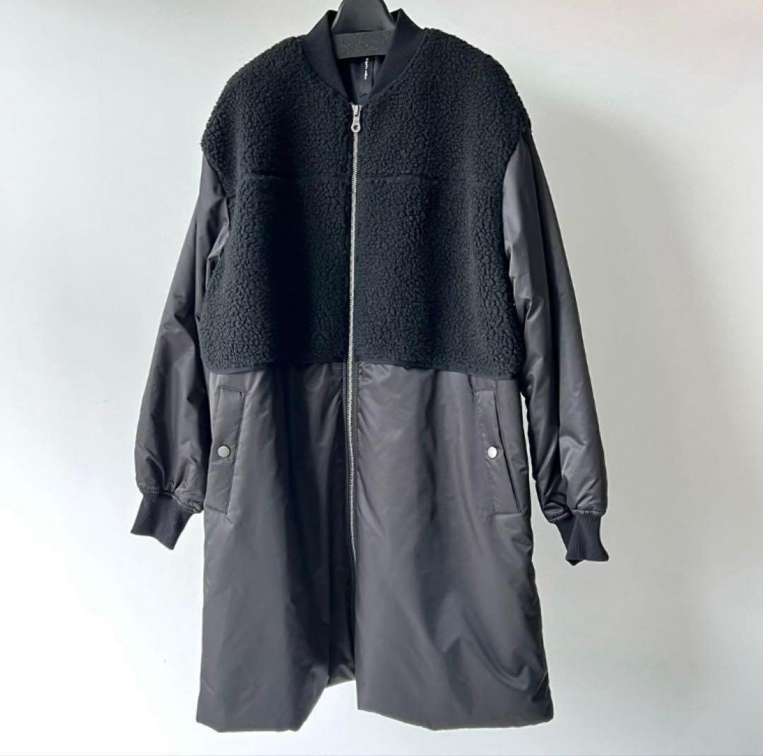 最終値下げ新品Dignite collier ディニテコリエのMA1ボアコート