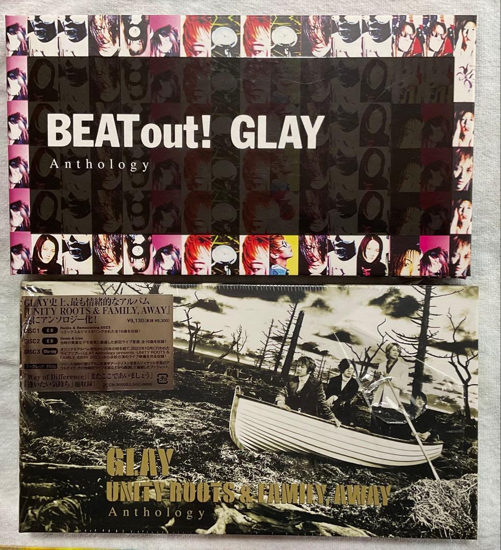 GLAY Anthology 2CD+Blu-ray オマケ付