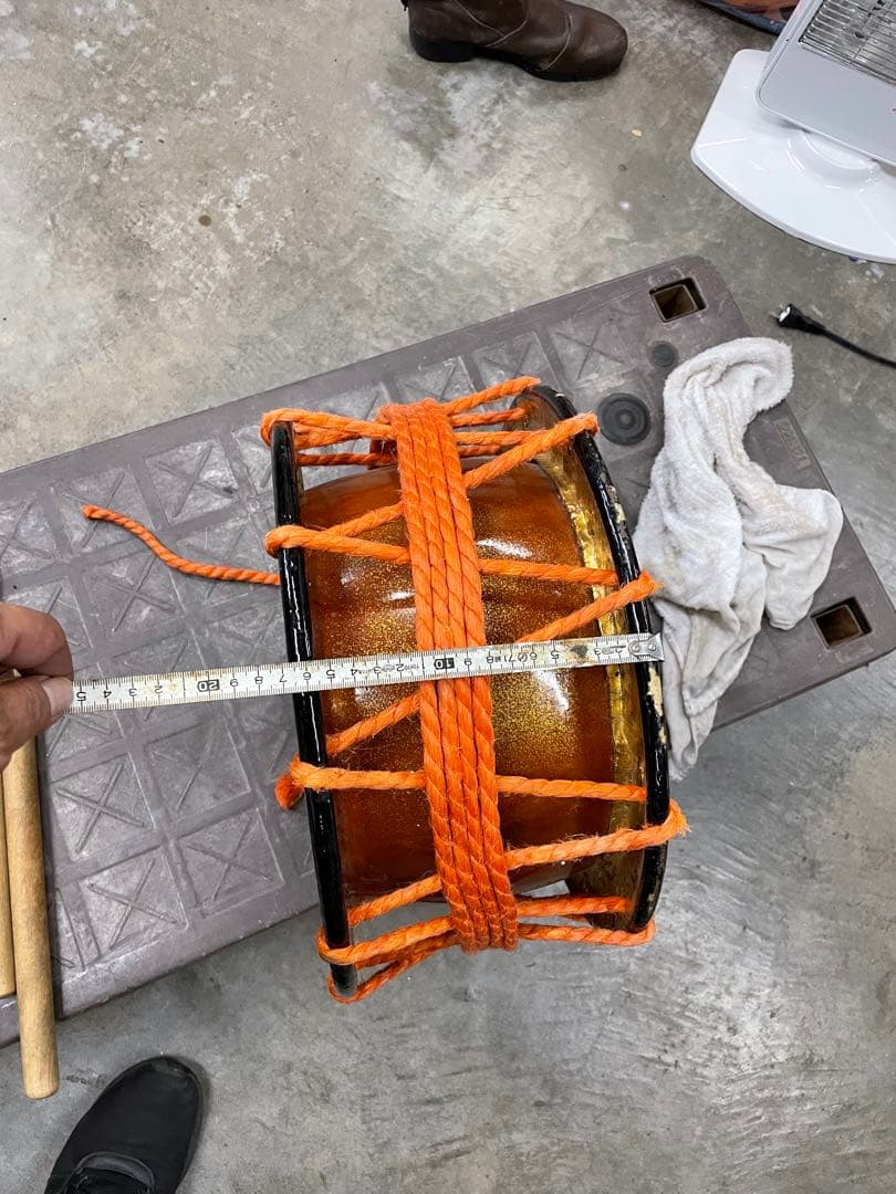 ◾️締太鼓 和太鼓 和楽器 バチ付き♫