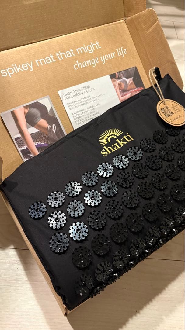 正規品タグ付き　シャクティマットandピローセット