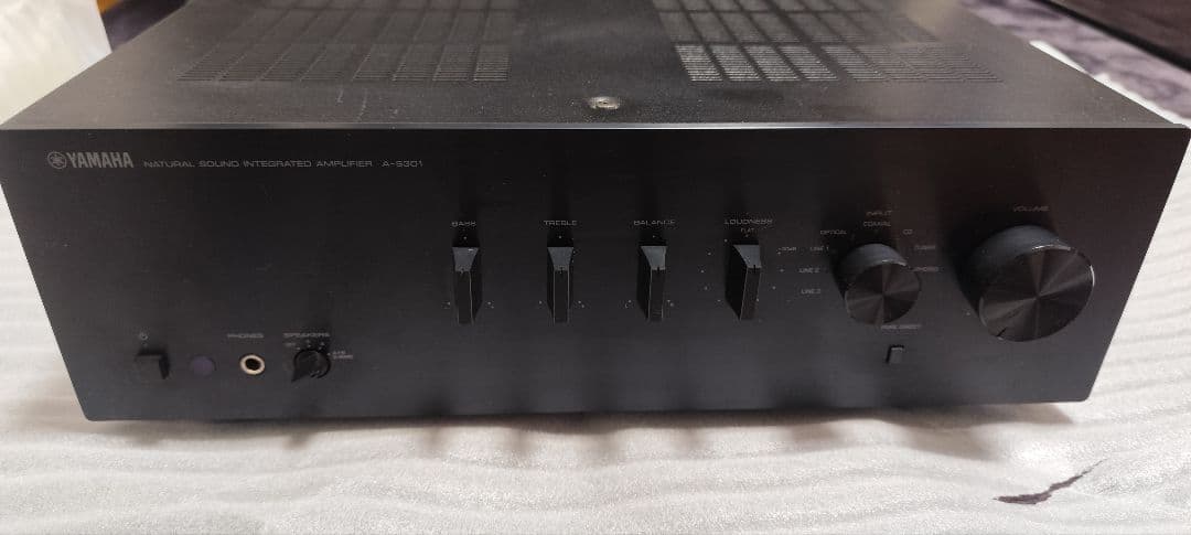 YAMAHA A-S301プリメインアンプ ブラック ※本日限り値下げ