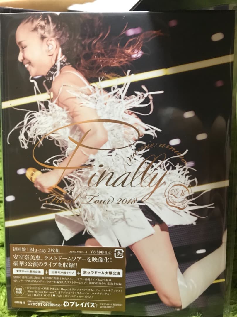【ラスト】安室奈美恵 Finally Blu-ray 初回盤 京セラ大阪ドーム