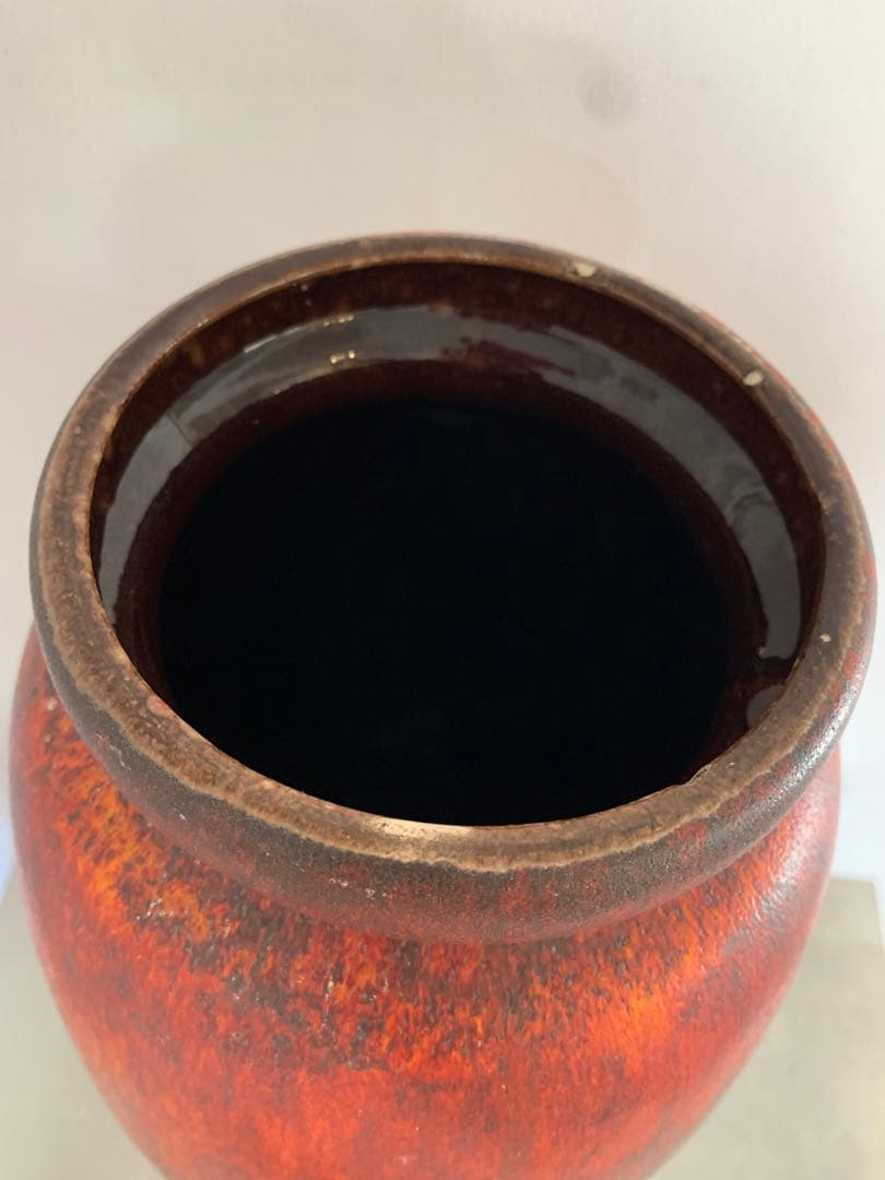 Fat Lava WGP 西ドイツ 特大 フラワーベース 花瓶