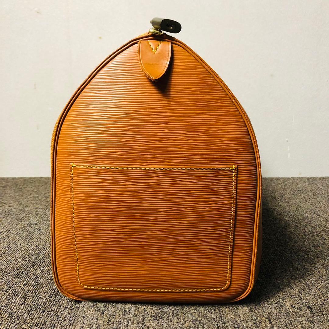 E71希少✨ルイヴィトン エピ レザーボストンバック 旅行カバン キーポル 45