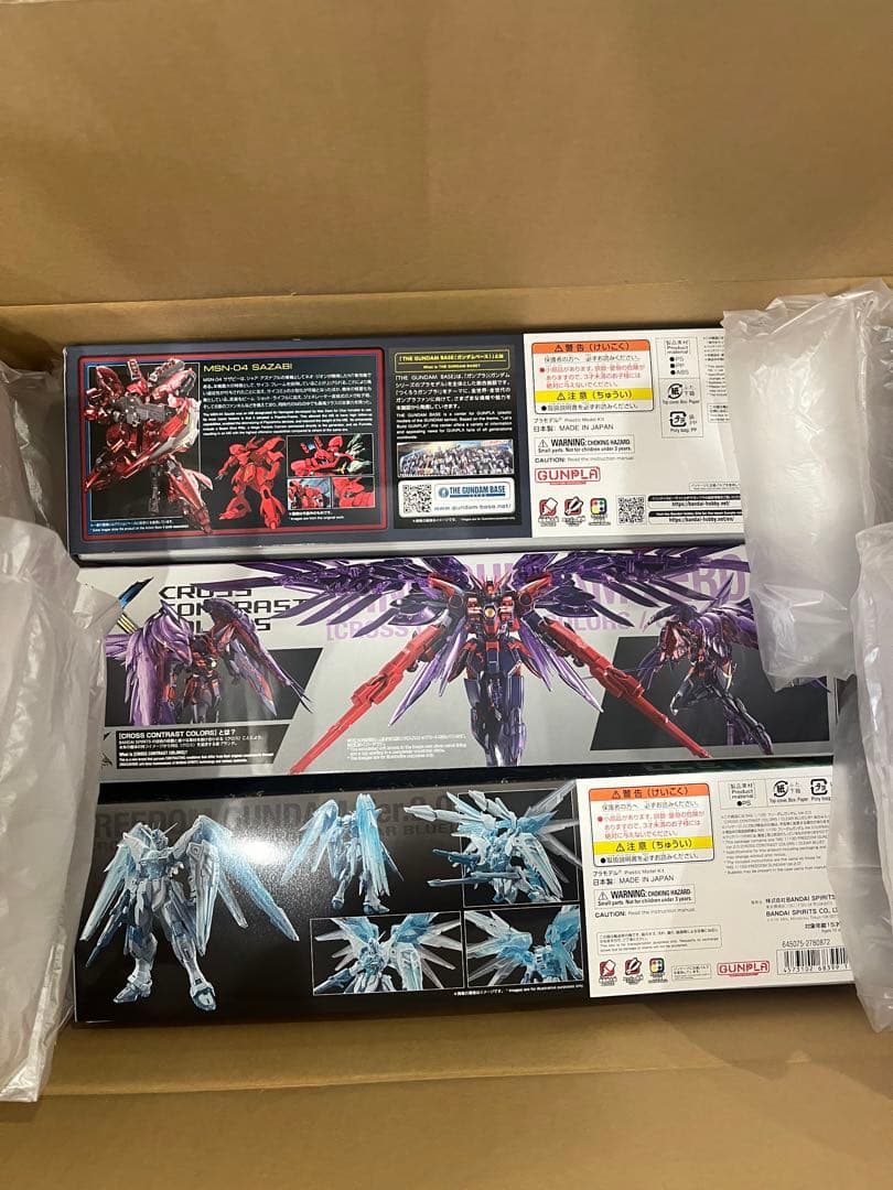 GNF東京 限定 ガンダム プラモデル ガンプラ 3体セット 出品