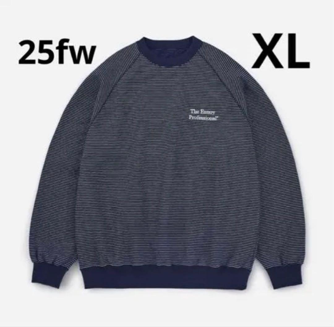 The Envoy Professional NAVY スウェット ストライプ