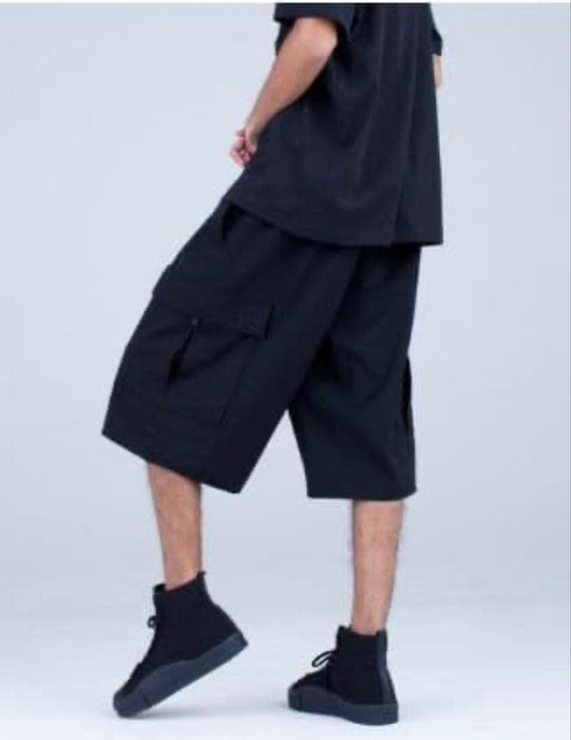 Y-3 ヨウジヤマモト　ハーフカーゴパンツ