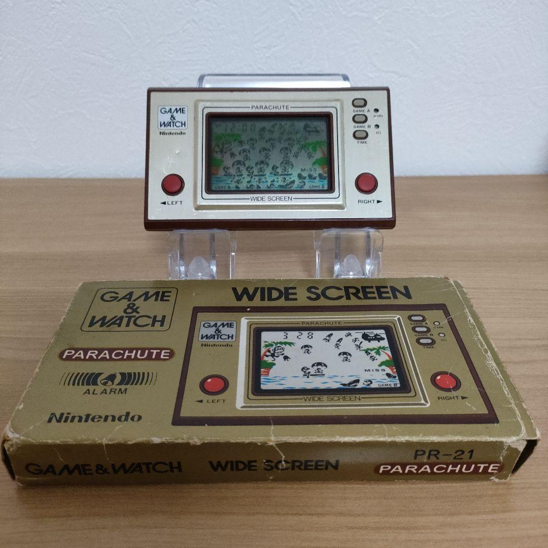 ゲーム＆ウォッチ　パラシュート　箱付き　任天堂　ニンテンドー　メンテナンス済み