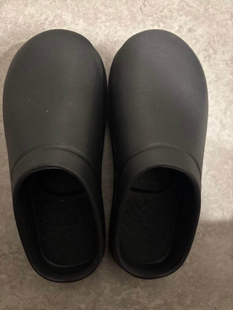 Rakubaki イージーサポ ブラックサンダルサイズL