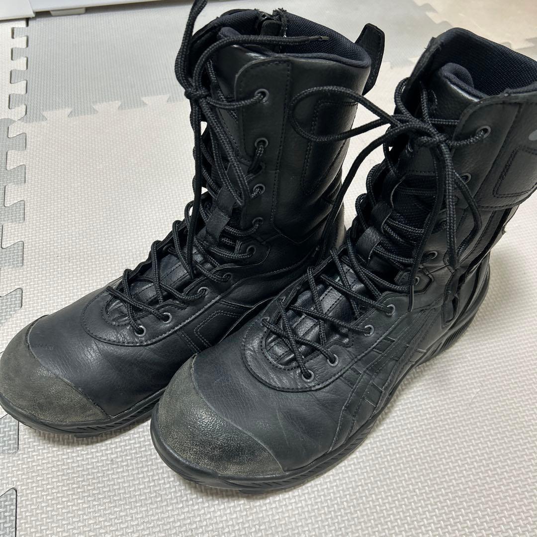 アシックス 安全靴 ブーツ ウィンジョブCP405ブラック 26.5cm