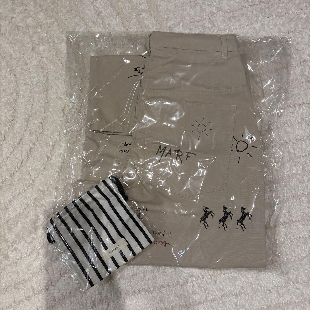 パンツ Knuth Marf high waist tatoo pants