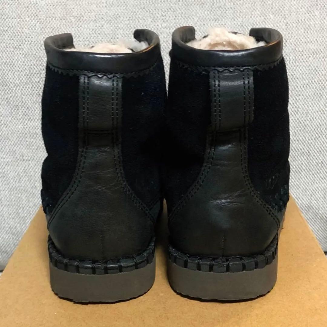 UGG ムートン ブーツ ショート 本革　スエード　23cm