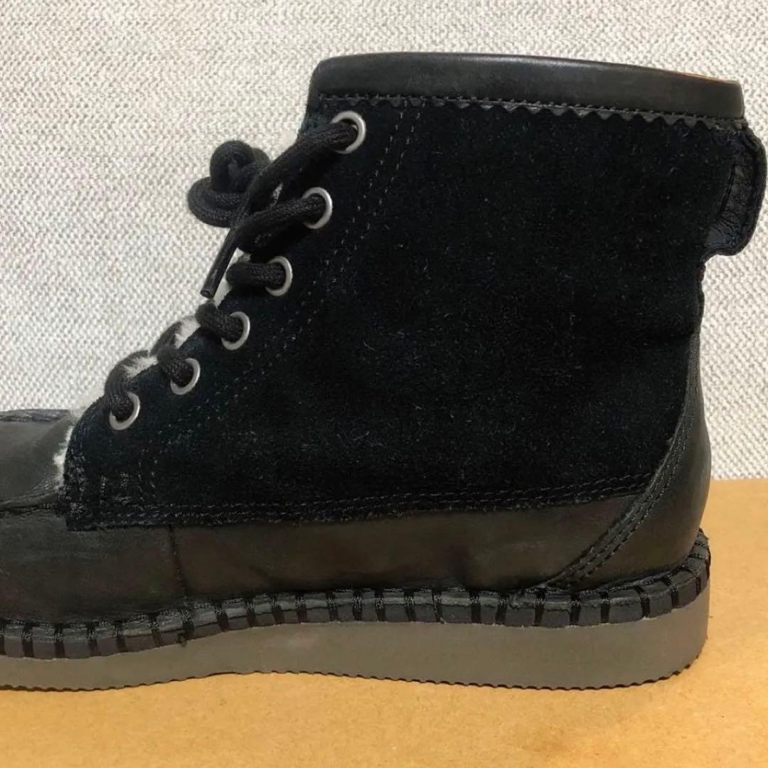 UGG ムートン ブーツ ショート 本革　スエード　23cm