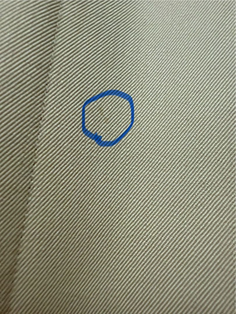 CABaN ウールギャバジン スタンドカラーコート ベージュ M