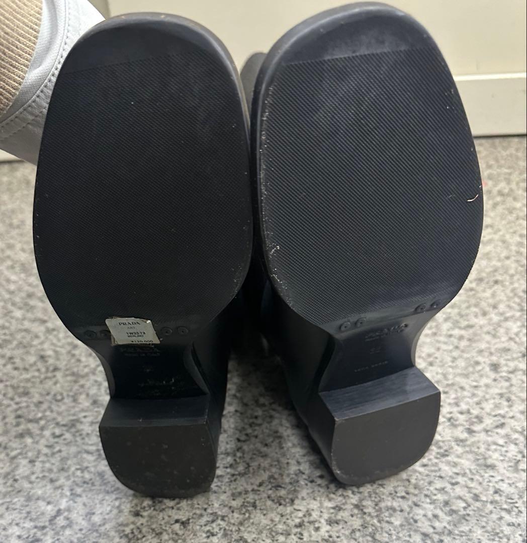 PRADA プラダ　ブーツ　ブラック　サイズ 35（約22.5cm）