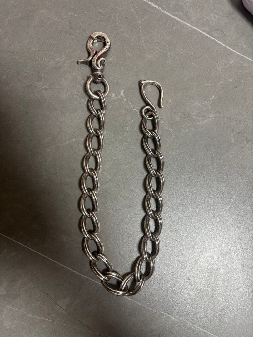 argent gleam ウォレットチェーン