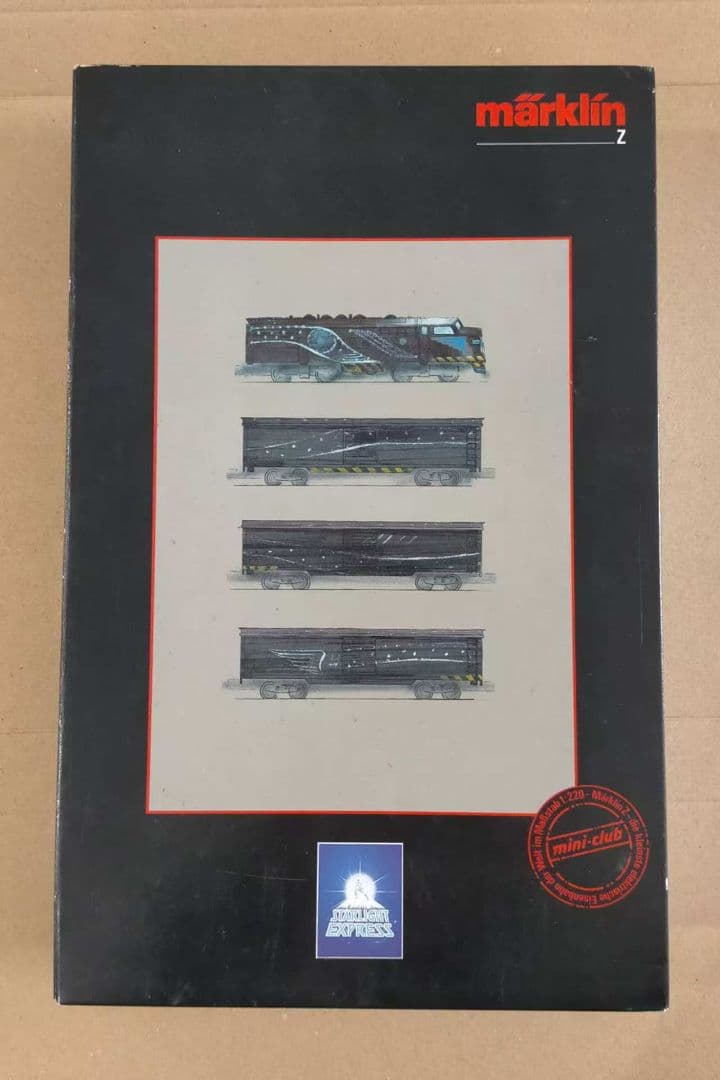 メルクリン　STARKLIGHT EXPRESS Zゲージ 4両セット