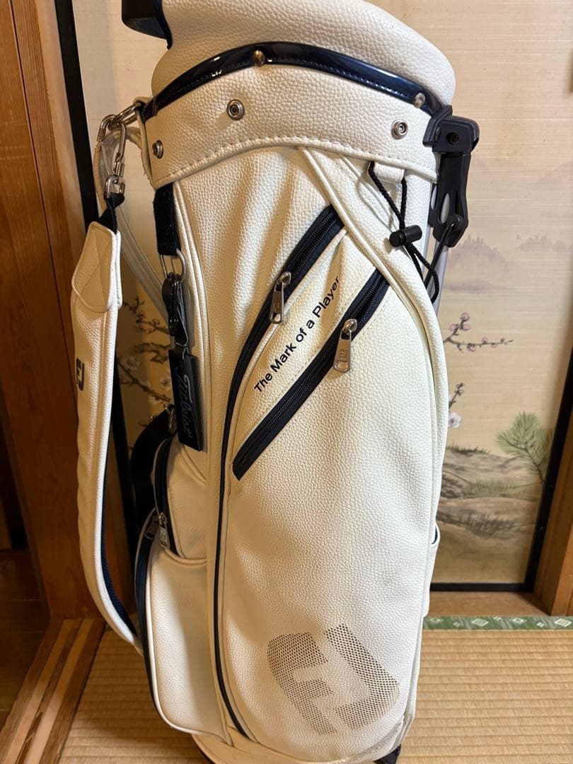 FJ ゴルフバッグ・キャディバッグ ホワイト